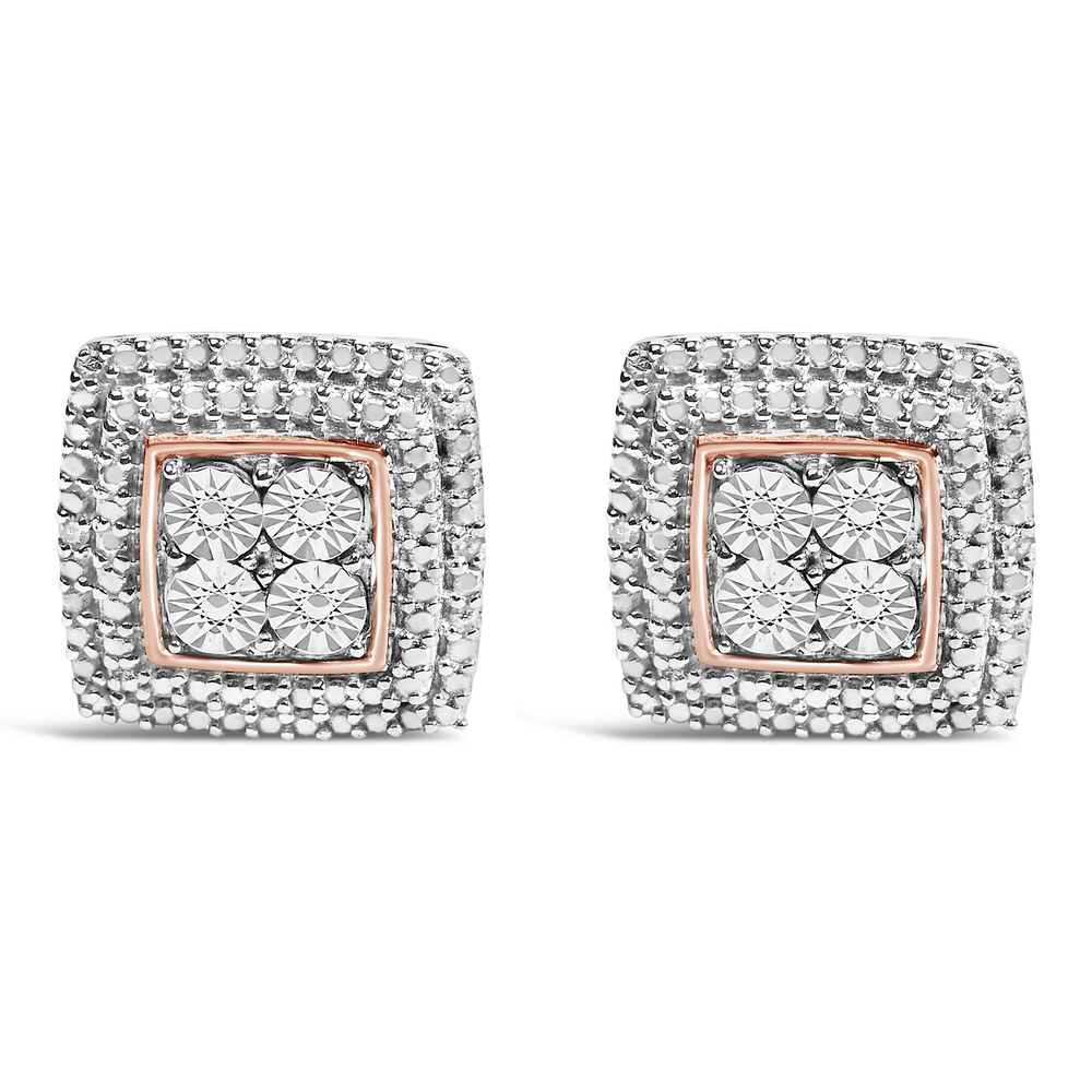 10K Yellow, White, and Rose Gold Plated
